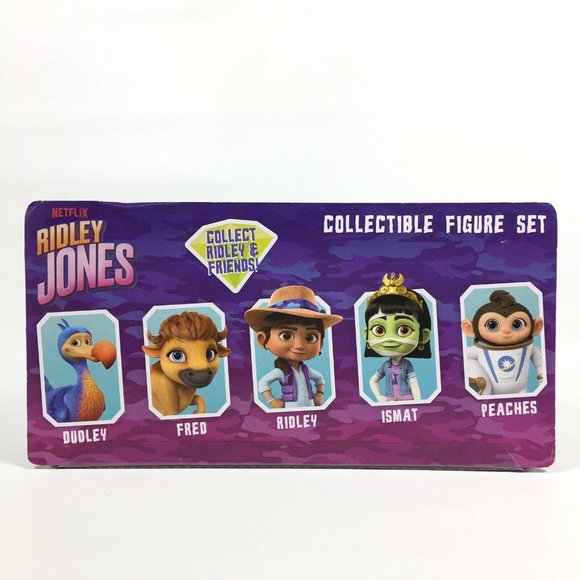 Ridley Jones Netflix Collectible Figure Set Ridley And Friends 5 Pack - Picture 7 of 8